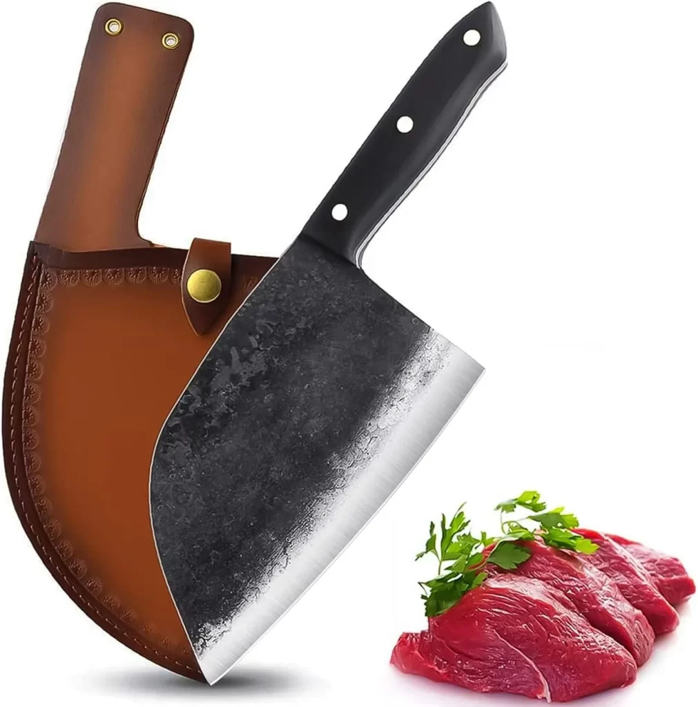 Forging Serbian Chef Knife