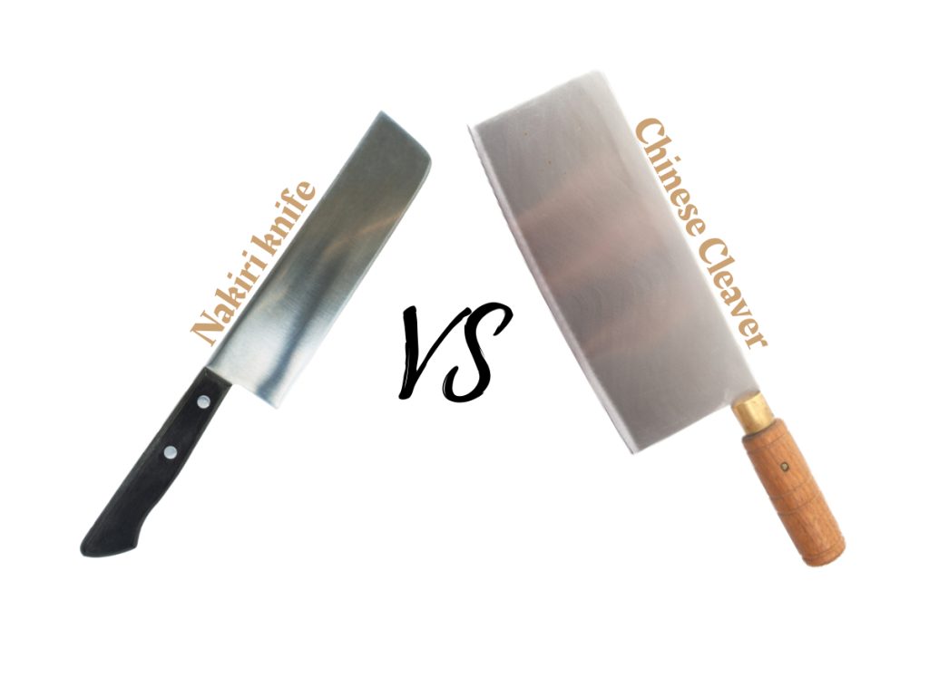 Nakiri knife VS Chinese Cleaver