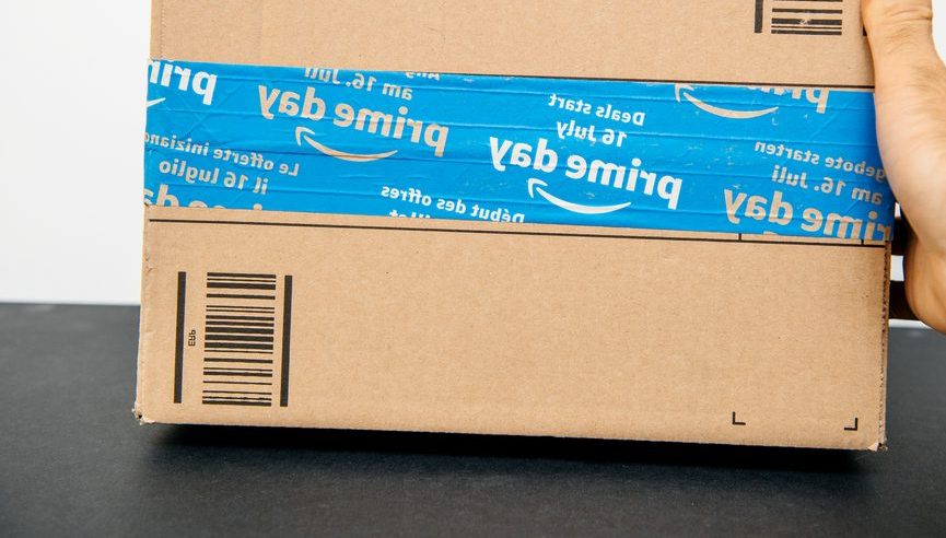Amazon Prime day special security seal for the sale day