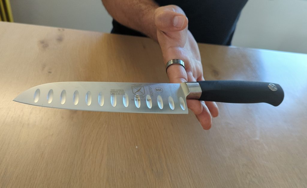 mercer genesis Santoku knife balance