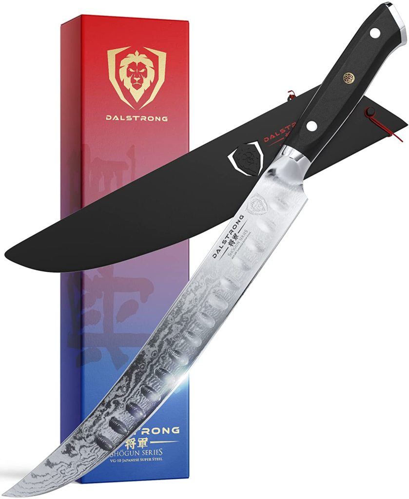 Dalstrong Butcher-Breaking Cimeter (Scimitar) Knife – 10” Chef Knife