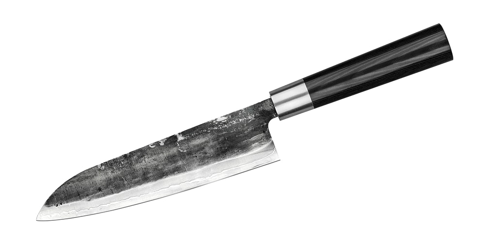 Japanese-steel-knife-gyuto-on-white-background.-Chief-knife-isolate