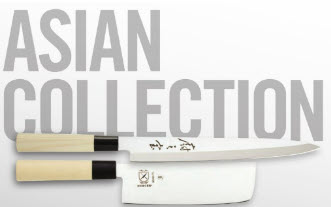 The Mercer Culinary Asian Knife Collection