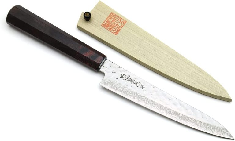  Yoshihiro Damascus Petty Japanese Knife