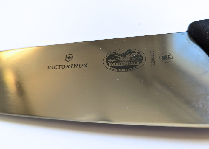 The Victorinox Fibrox Pro, horizontal on a white background
